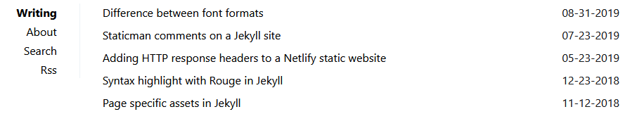 Sidey jekyll original light mode theme